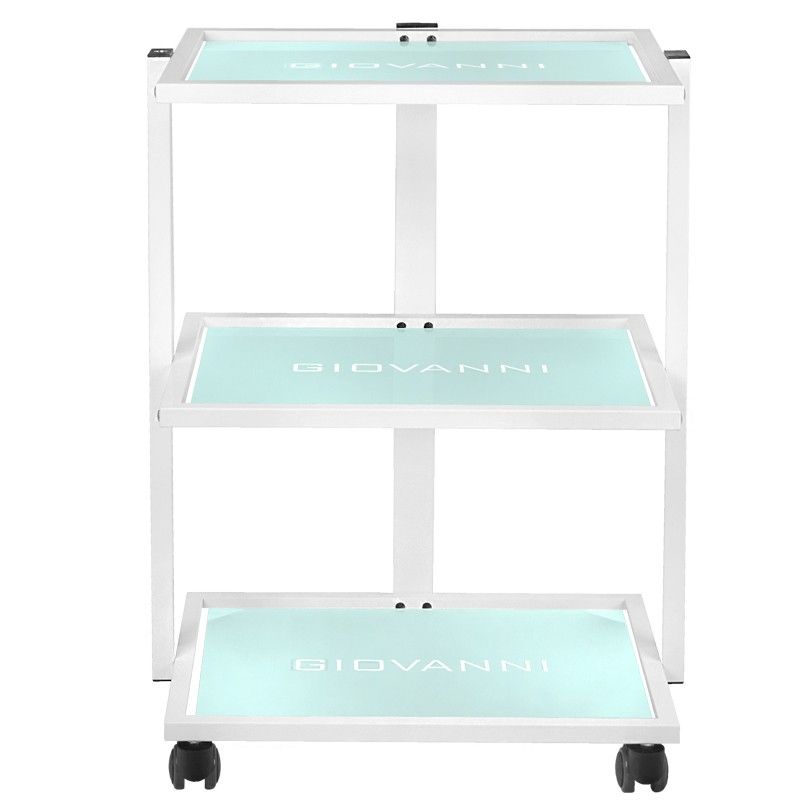 PACK ESSENZA Blanc Fauteuil + Lampe + Chariot Soin