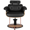 Fauteuil coiffeur Luna Noir