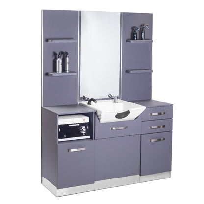 Poste de coiffage Studio Wash Gris