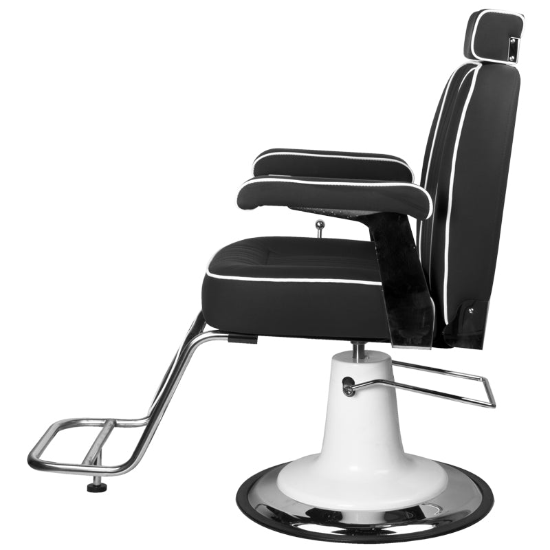 Fauteuil barbier Milano Noir