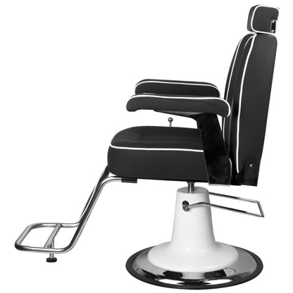 Fauteuil barbier Milano Noir