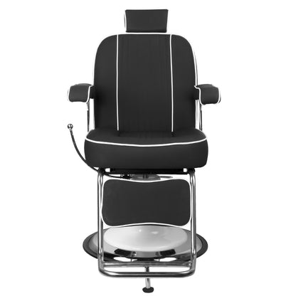 Fauteuil barbier Milano Noir