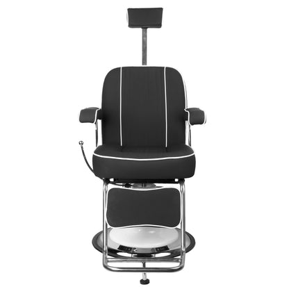 Fauteuil barbier Milano Noir