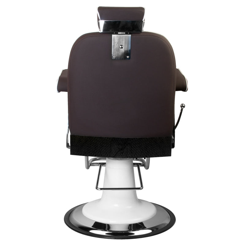 Fauteuil barbier Milano Brun