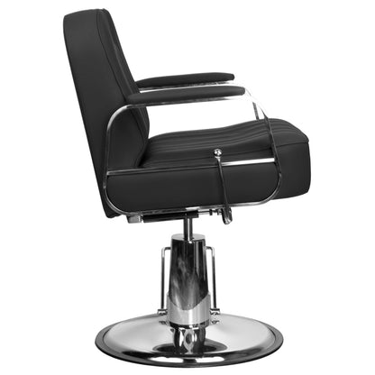 Fauteuil barbier Hugo Noir
