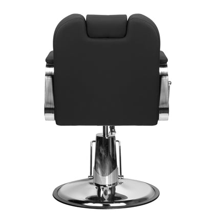 Fauteuil barbier Hugo Noir