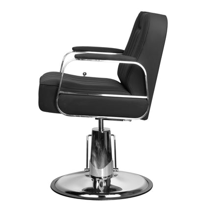 Fauteuil barbier Hugo Noir