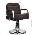 Fauteuil barbier Hugo Brun