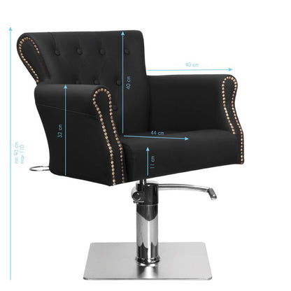 Siège coiffeur Studio Line Noir