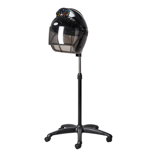 Gabbiano casque séchoir sur pied Centurion LVI-203S noir ionique