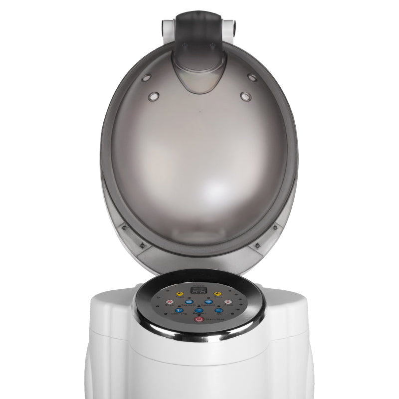 Gabbiano sauna capillaire sur pied blanc avec ozone actif