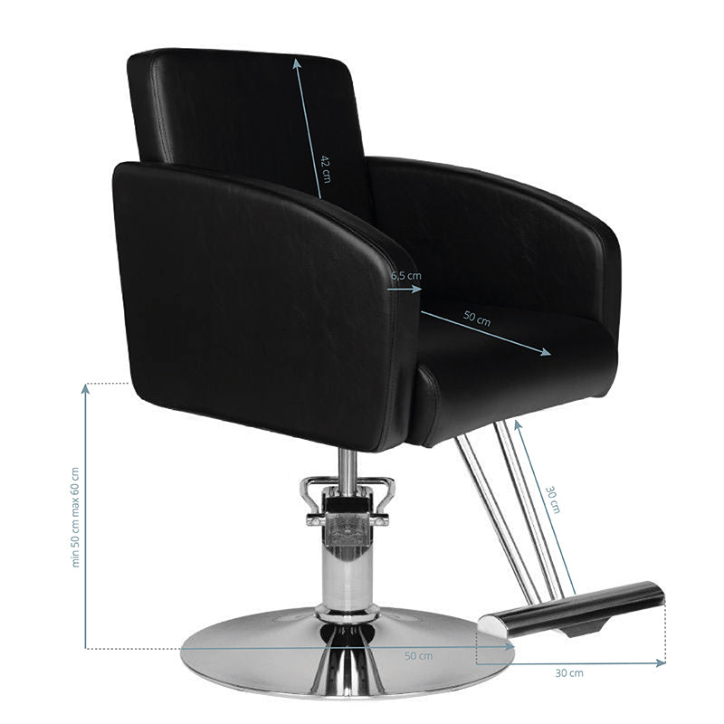 Siège coiffeur Pro Seat Compact Noir