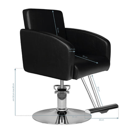Siège coiffeur Pro Seat Compact Noir