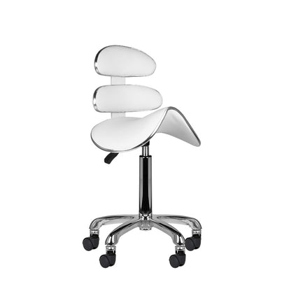 Tabouret cosmétique Speed Roll Blanc