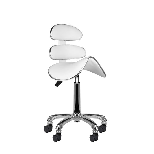 Tabouret cosmétique Speed Roll Blanc