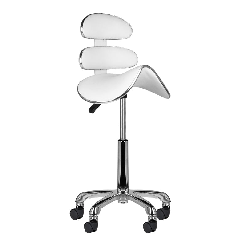 Tabouret cosmétique Speed Roll Blanc