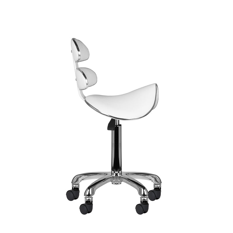 Tabouret cosmétique Speed Roll Blanc