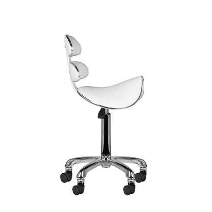 Tabouret cosmétique Speed Roll Blanc