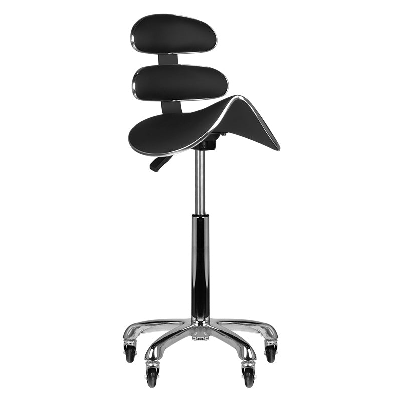 Tabouret cosmétique Speed Roll Haut Noir