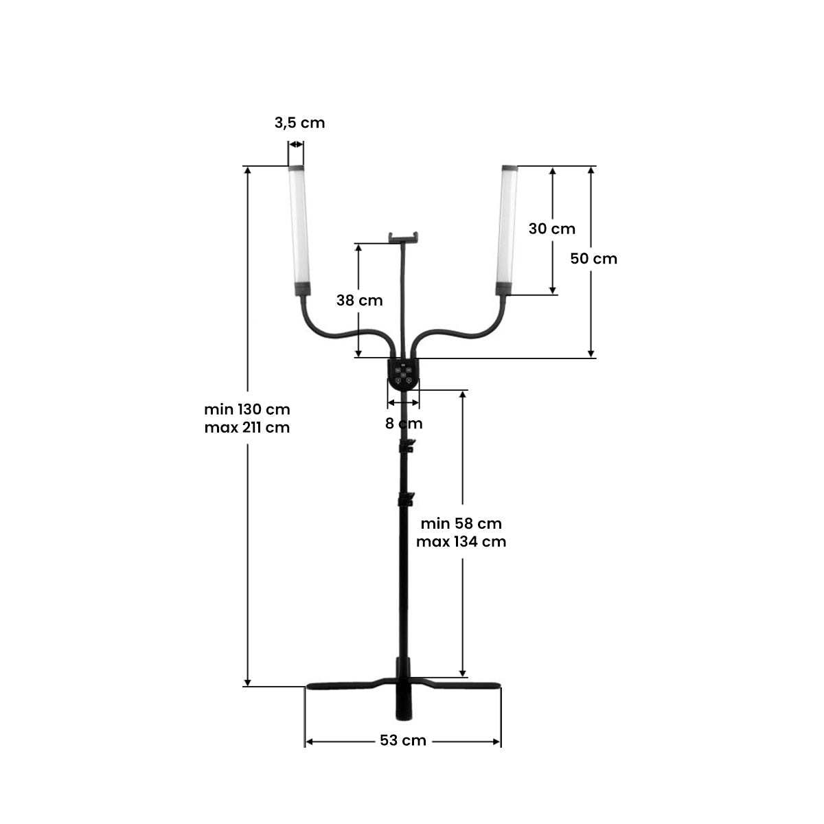 Ampoule lampe loupe 22 W
