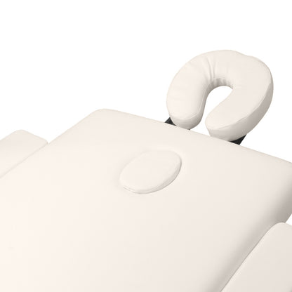 Table pliante Mobile Confort Alu 2P Crème