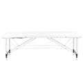 Table pliante Mobile Confort Alu 2P Blanc