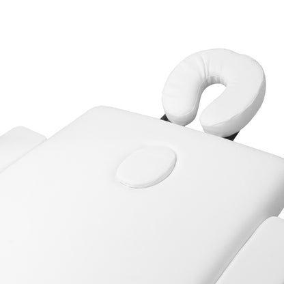 Table pliante Mobile Confort Alu 2P Blanc