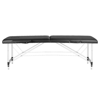 Table pliante Mobile Confort Alu 2P Noir