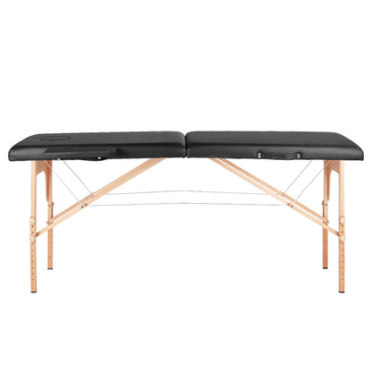 Table pliante Mobile Confort Bois 2P Noir