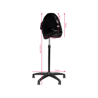 Gabbiano casque séchoir sur pied Hood LX-201S noir