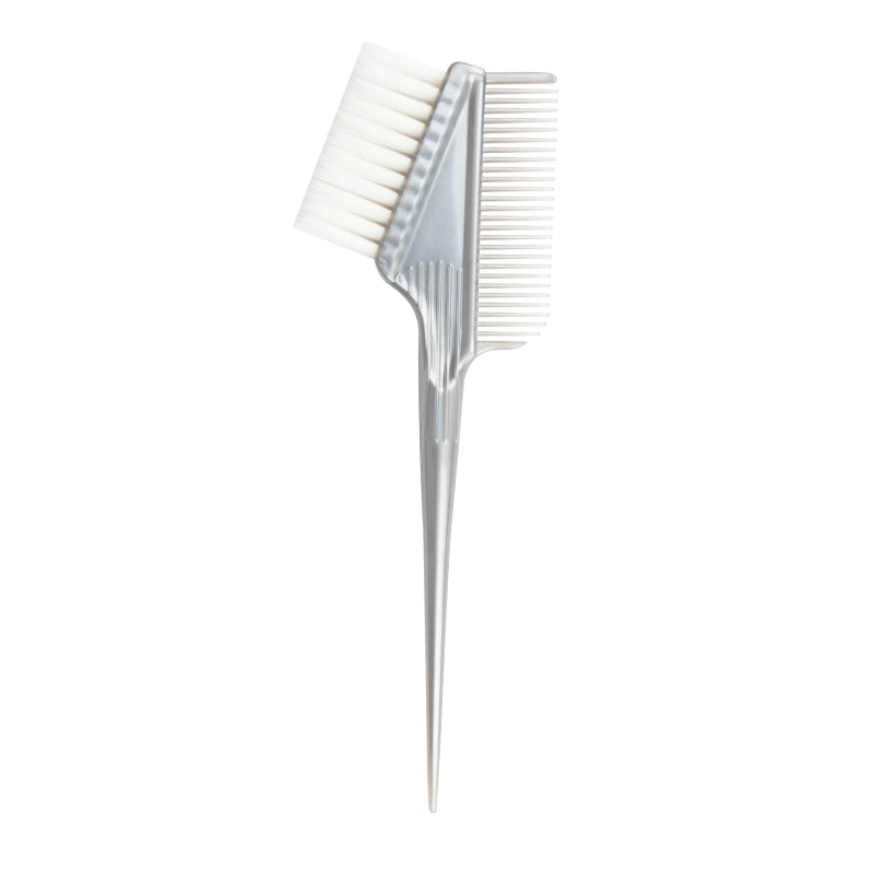 Pinceau de coloration avec peigne D-08 argent