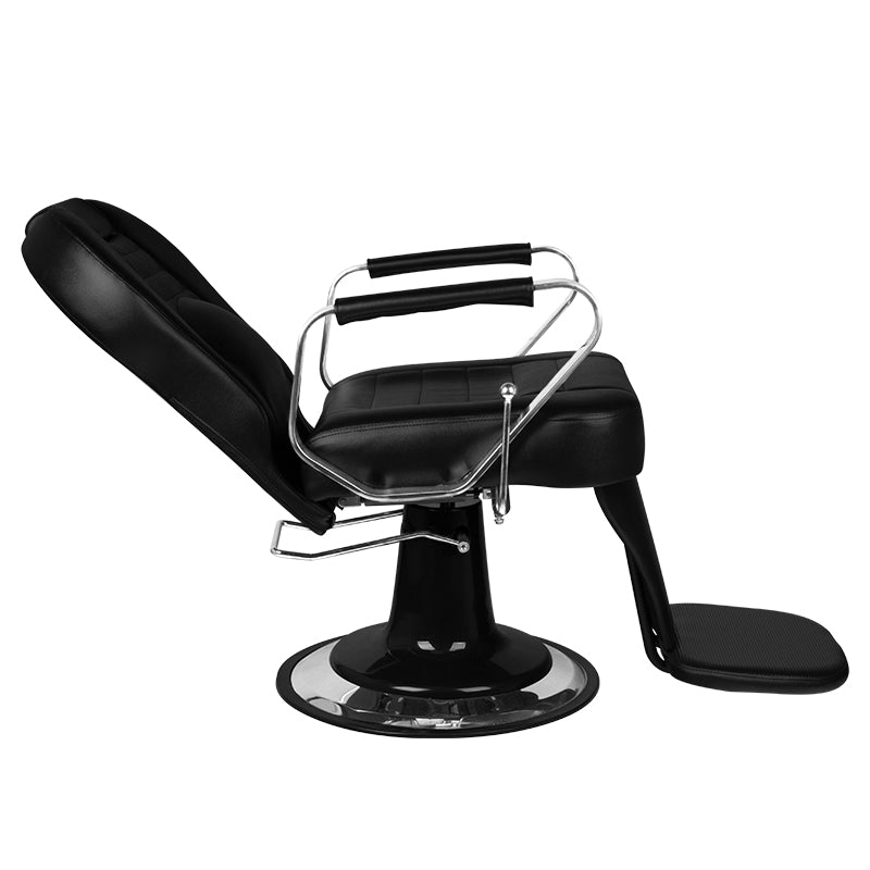Fauteuil barbier Luca Noir
