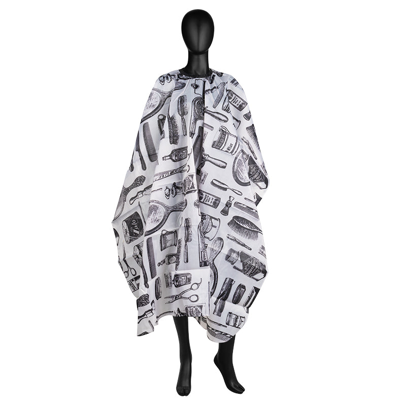 Cape de coiffure J-05 blanche