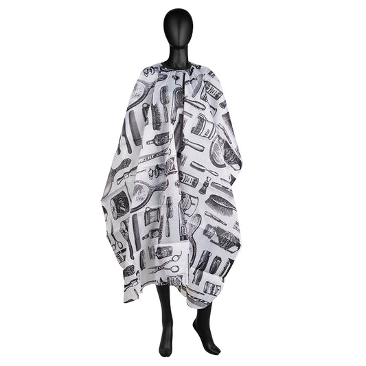 Cape de coiffure J-05 blanche