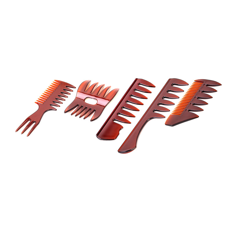 Set de peignes à dents larges – 5 pcs