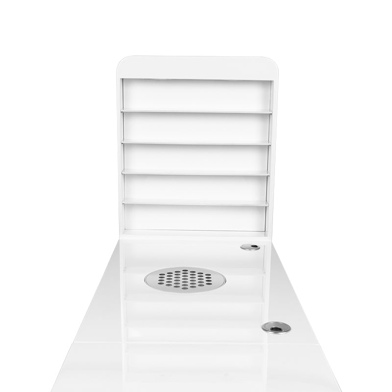 Table de manucure Pro Clean Blanc – Aspirateur Gauche