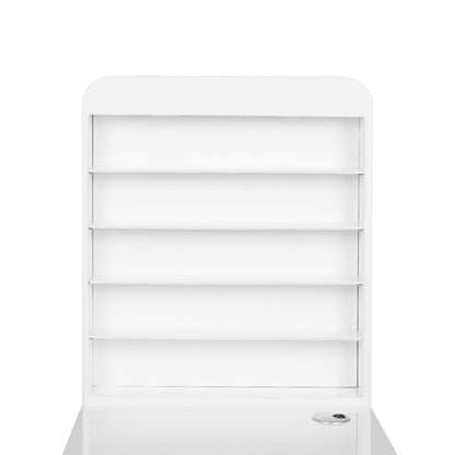 Table de manucure Pro Clean Blanc – Aspirateur Gauche