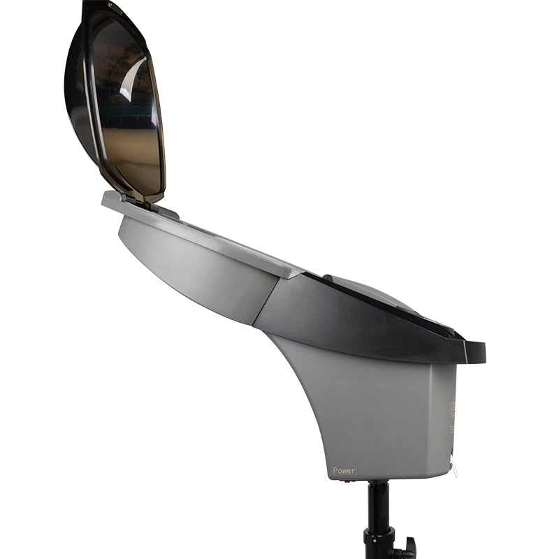 Gabbiano sauna capillaire sur pied 408D gris avec ozone actif