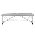 Table pliante Mobile Confort Alu 2P Gris