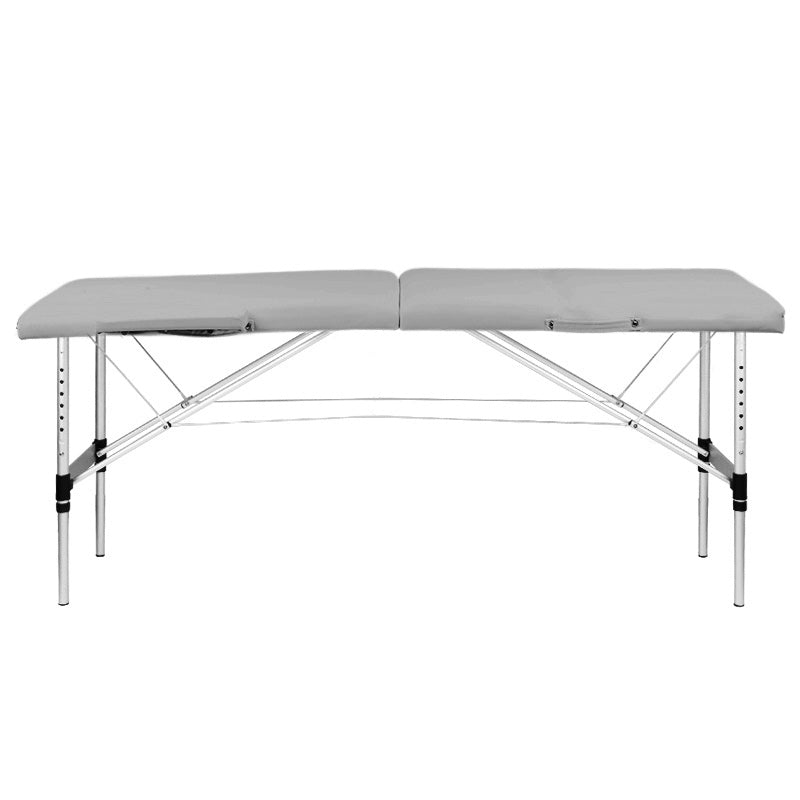 Table pliante Mobile Confort Alu 2P Gris