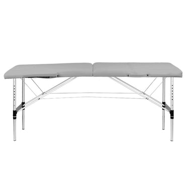 Table pliante Mobile Confort Alu 2P Gris