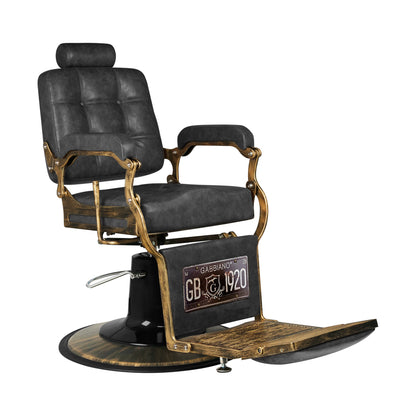 Fauteuil barbier Baron Pro Noir