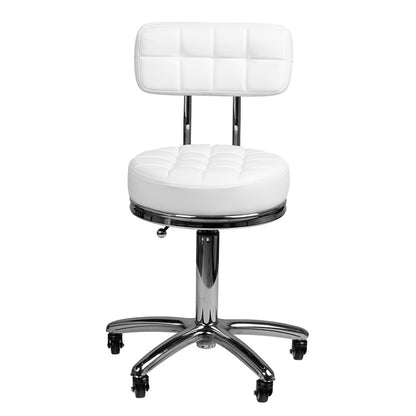 Tabouret cosmétique Comfort Blanc
