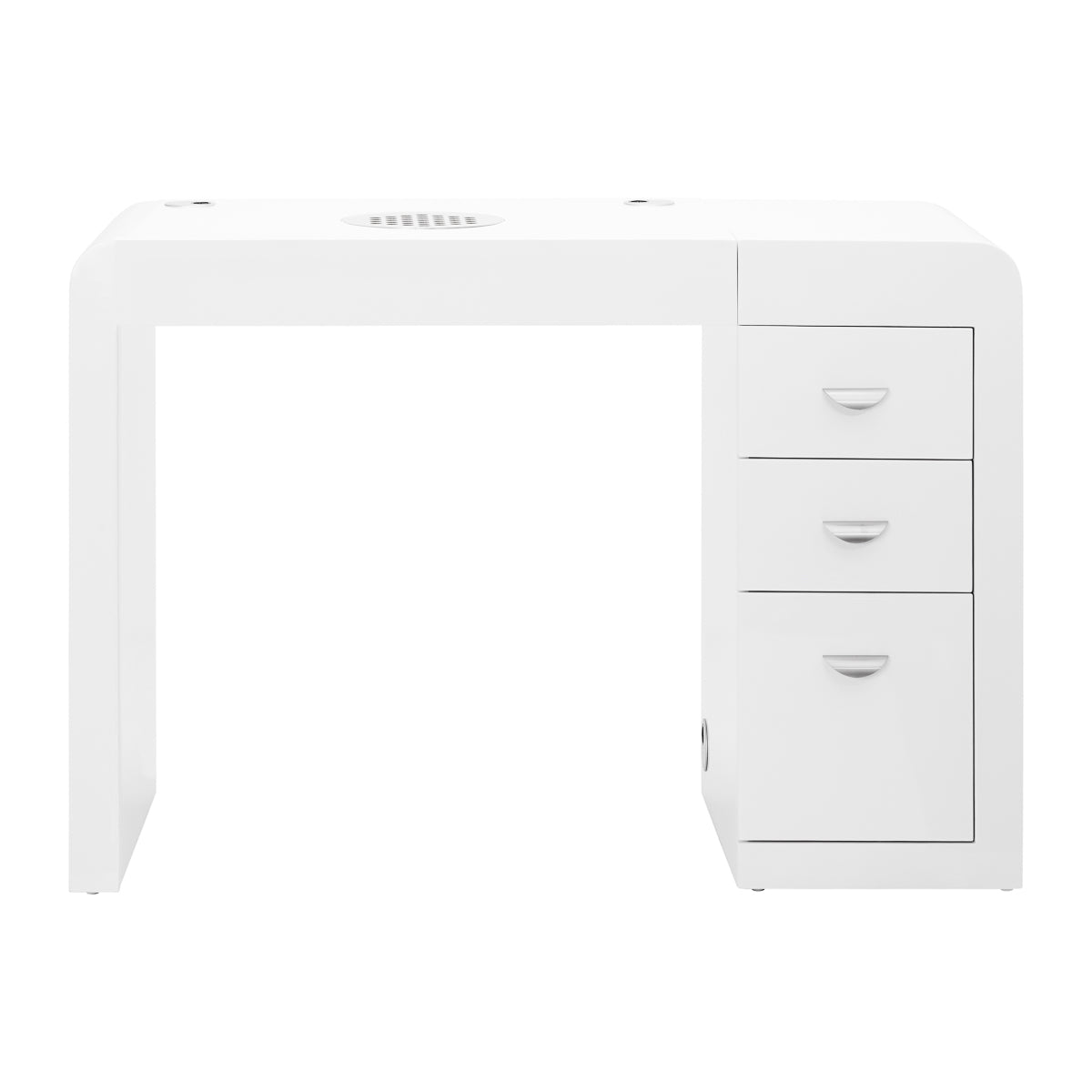 Table de manucure Pro Clean Plus Blanc – Aspirateur Gauche