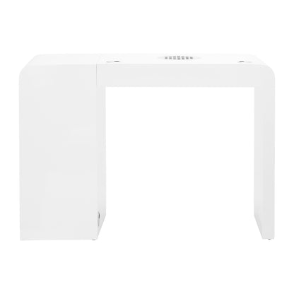 Table de manucure Pro Clean Plus Blanc – Aspirateur Gauche