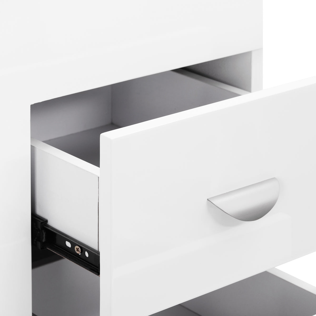 Table de manucure Pro Clean Plus Blanc – Aspirateur Gauche