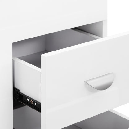 Table de manucure Pro Clean Plus Blanc – Aspirateur Gauche