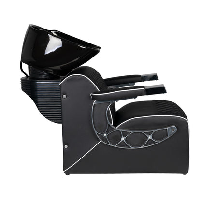 Bac barbier Compact Pro Noir