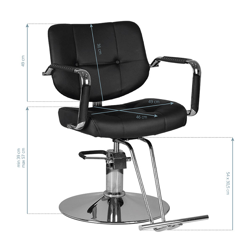 Fauteuil coiffeur Atelier Noir