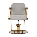 Fauteuil coiffeur Aurelia Or & Beige